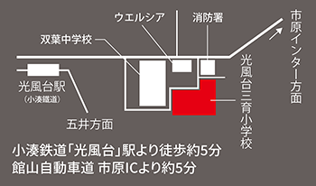 アクセスマップ